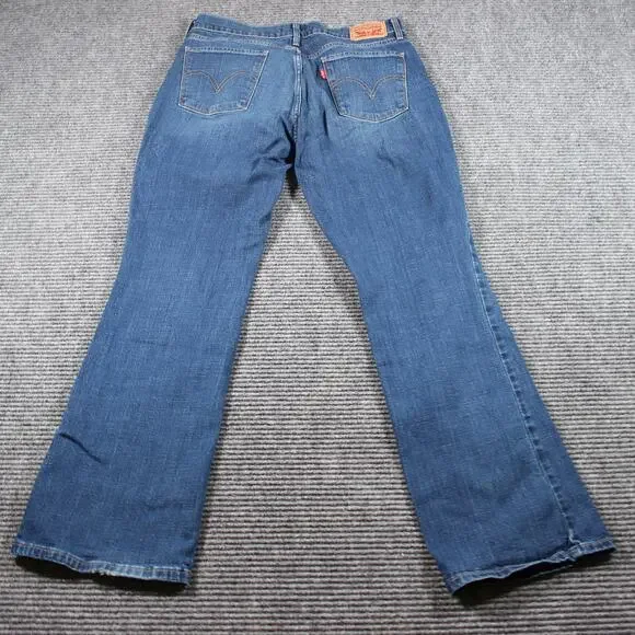 Levi’s 515 Bootcut Jeans Women’s 8S W29 L30 Medium Wash Stretch Denim - Picture 7 of 10